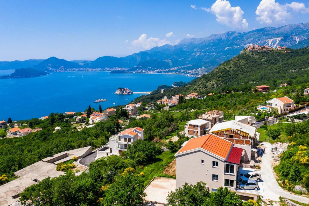 Apartmani Visum Sveti Stefan Exteriér fotografie