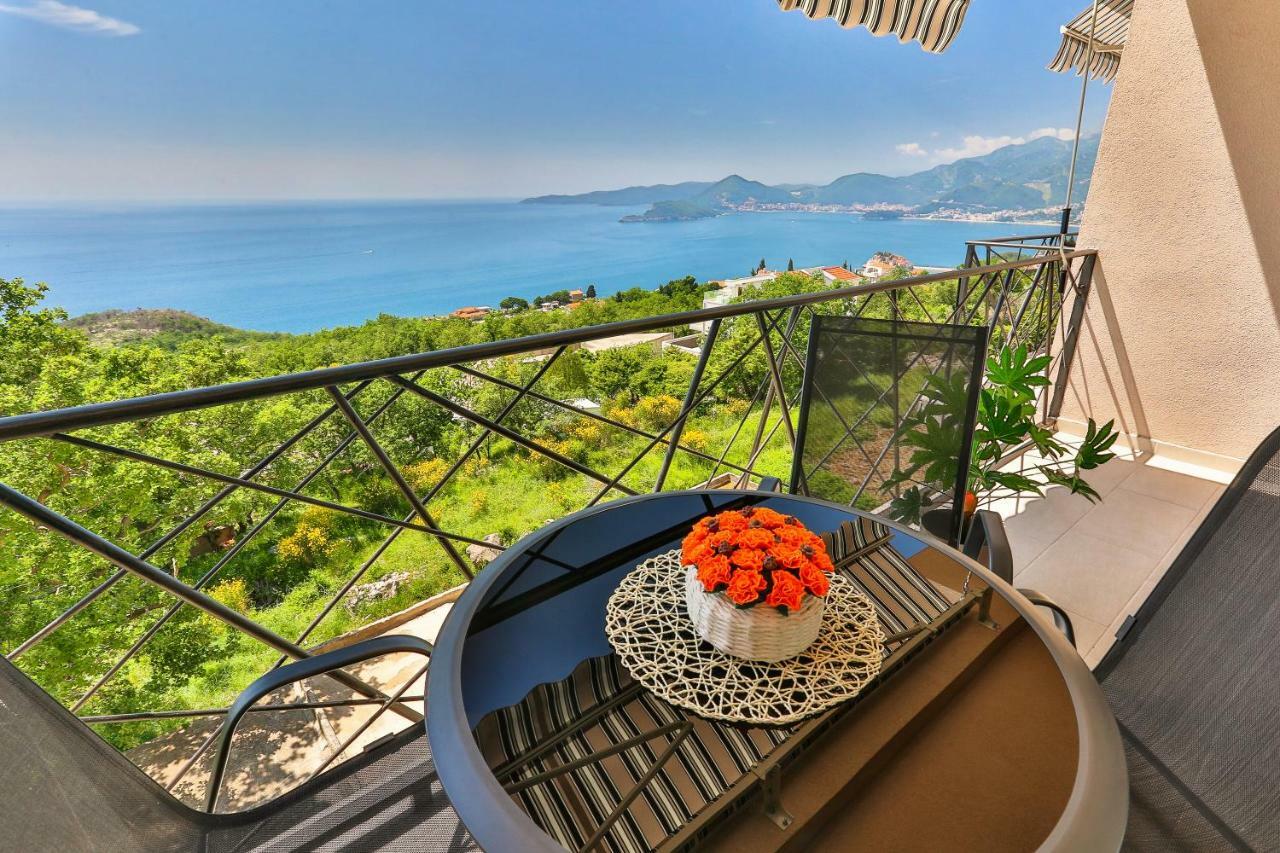 Apartmani Visum Sveti Stefan Exteriér fotografie