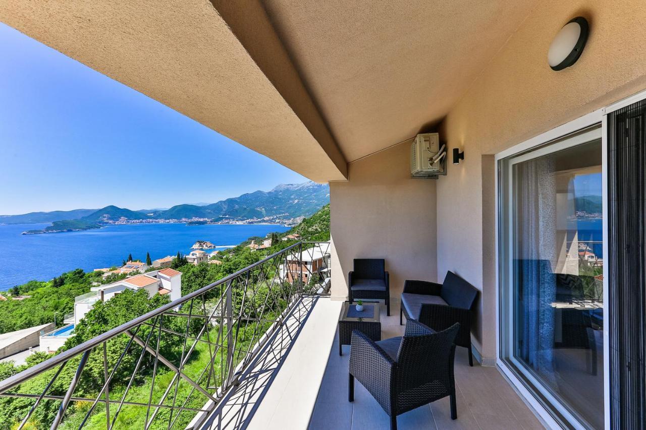 Apartmani Visum Sveti Stefan Exteriér fotografie